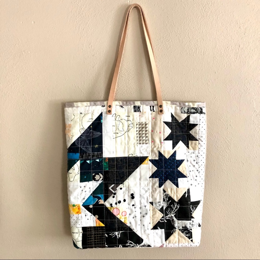 {boutique} quilted tote